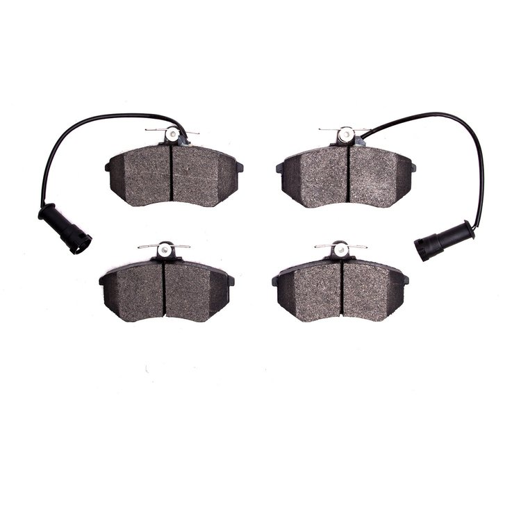 Semi-Metallic Brake Pads, 1983-1991 Audi/Porsche/Volkswagen, Position: Front