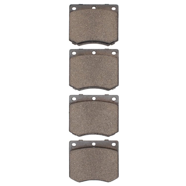 Semi-Metallic Brake Pads, 1967-1990 Fits Multiple Makes/Models, Position: Front