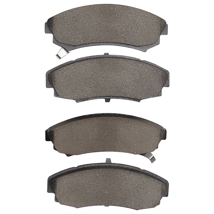 Semi-Metallic Brake Pads, 1986-1992 GM, Position: Front