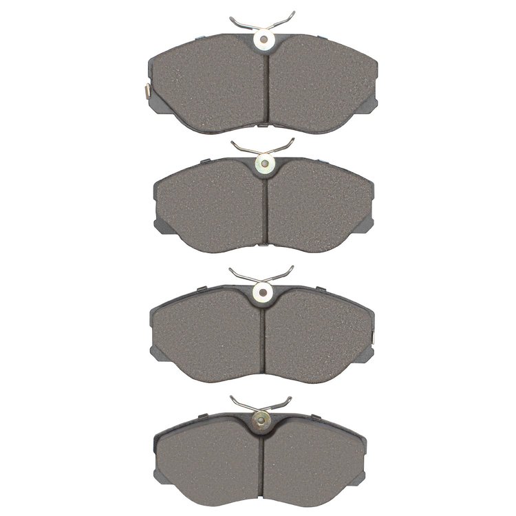 Semi-Metallic Brake Pads, 1987-1989 Infiniti/Nissan, Position: Front