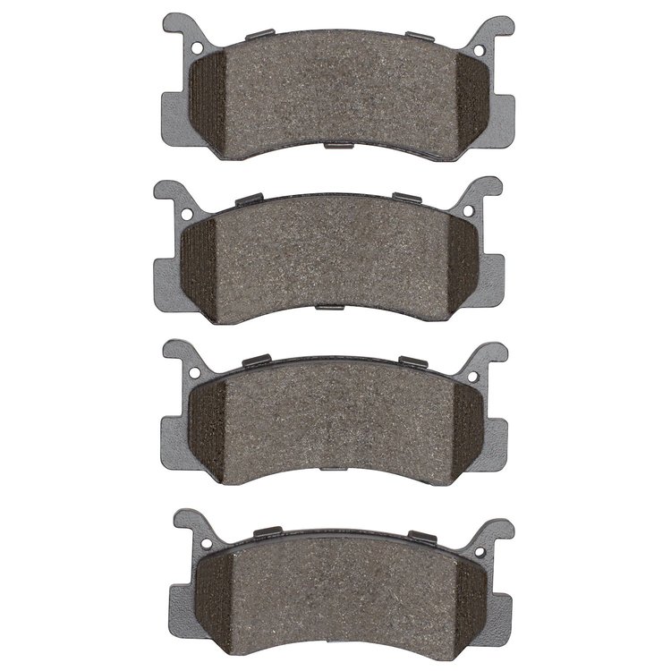 Semi-Metallic Brake Pads, 1987-1995 Ford/Lincoln/Mercury/Mazda, Position: Rear
