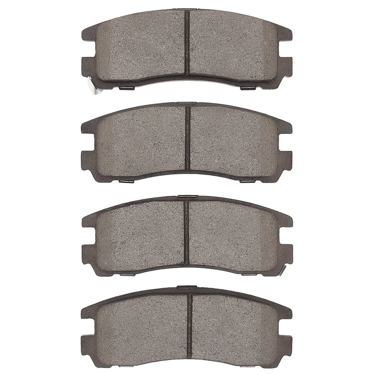 Semi-Metallic Brake Pads, 1988-2012 Fits Multiple Makes/Models, Position: Rear