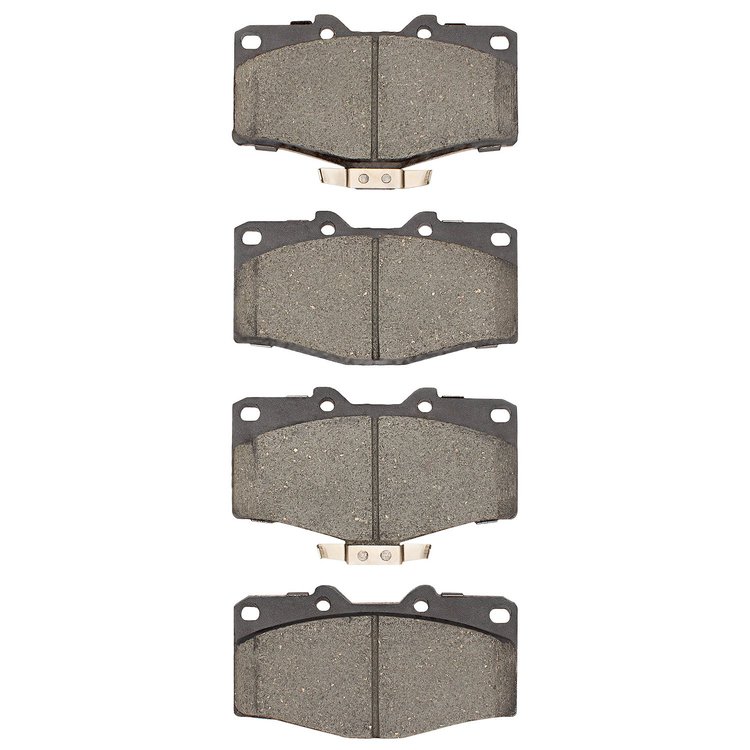 Semi-Metallic Brake Pads, 1988-1995 Lexus/Toyota/Scion, Position: Front