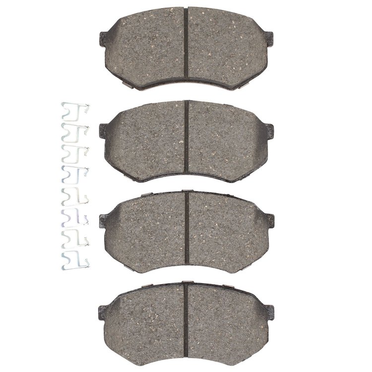 Semi-Metallic Brake Pads, 1989-2005 Fits Multiple Makes/Models, Position: Front