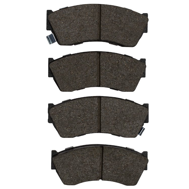 Semi-Metallic Brake Pads, 1989-2001 GM, Position: Front