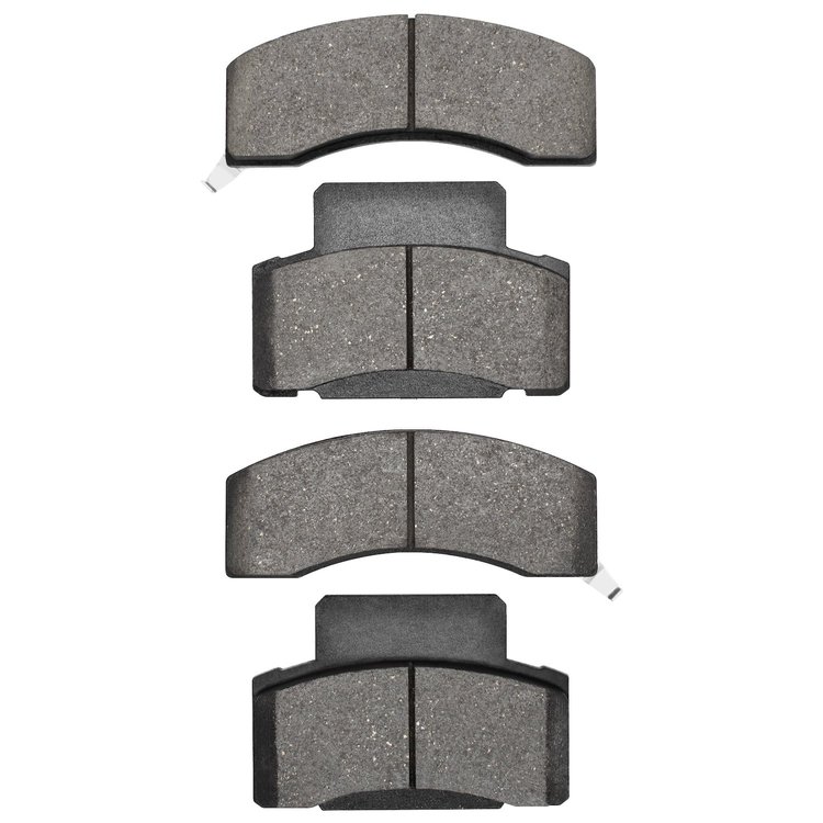 Semi-Metallic Brake Pads, 1990-2002 Fits Multiple Makes/Models, Position: Front
