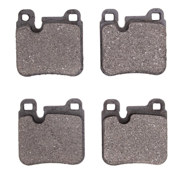 Semi-Metallic Brake Pads, 1990-1991 Audi/Porsche/Volkswagen, Position: Rear