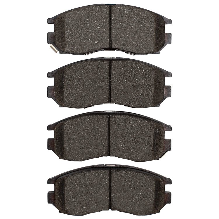 Semi-Metallic Brake Pads, 1989-2005 Fits Multiple Makes/Models, Position: Front