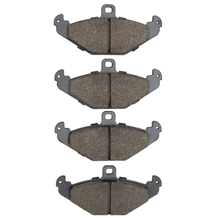 Semi-Metallic Brake Pads, 1997-2011 Fits Multiple Makes/Models, Position: Rear