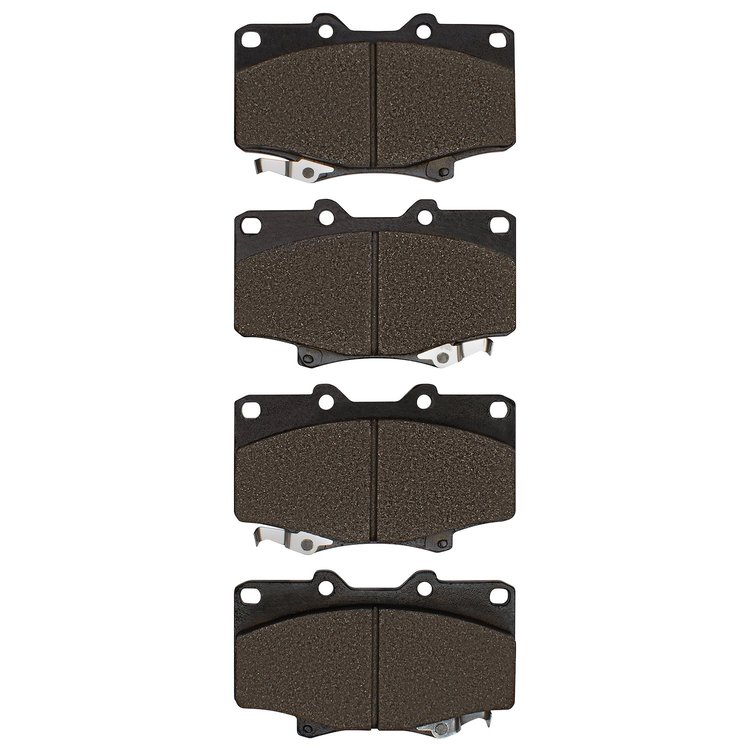 Semi-Metallic Brake Pads, 1990-1997 Lexus/Toyota/Scion, Position: Front