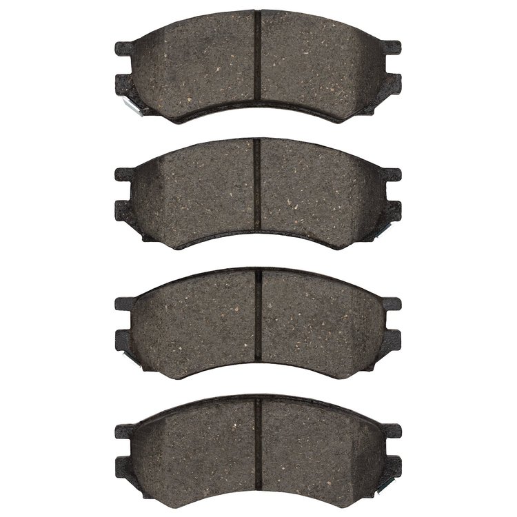 Semi-Metallic Brake Pads, 1991-2002 GM, Position: Front