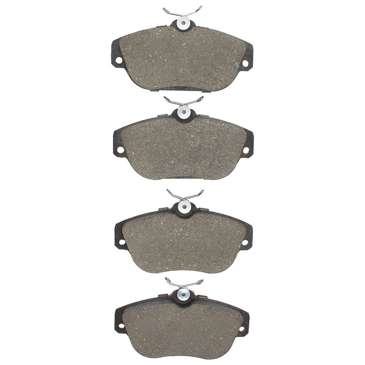 Semi-Metallic Brake Pads, 1991-1998 Volvo, Position: Front