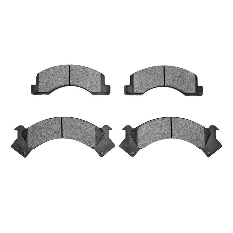 Semi-Metallic Brake Pads, 1988-1997 GM, Position: Front