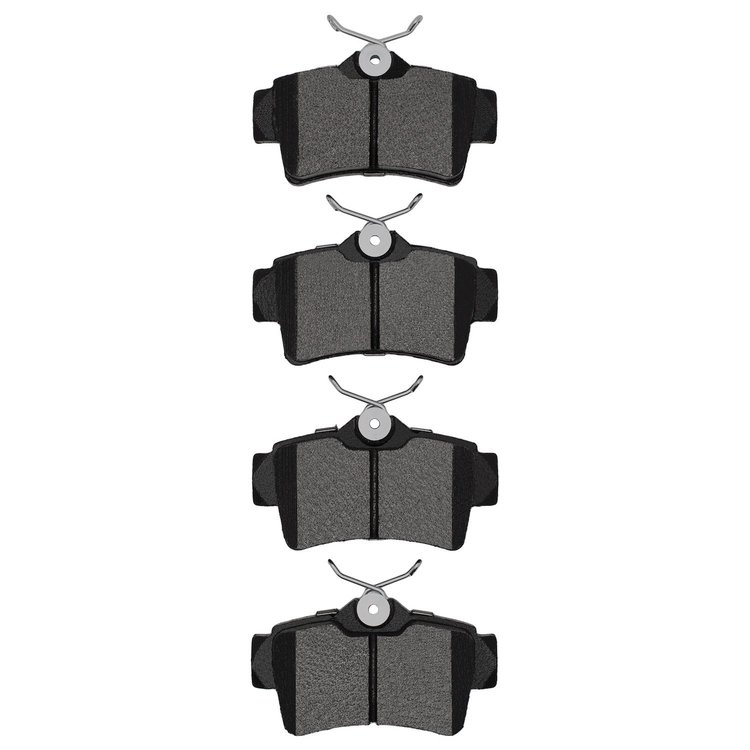 Semi-Metallic Brake Pads, 1994-2004 Ford/Lincoln/Mercury/Mazda, Position: Rear