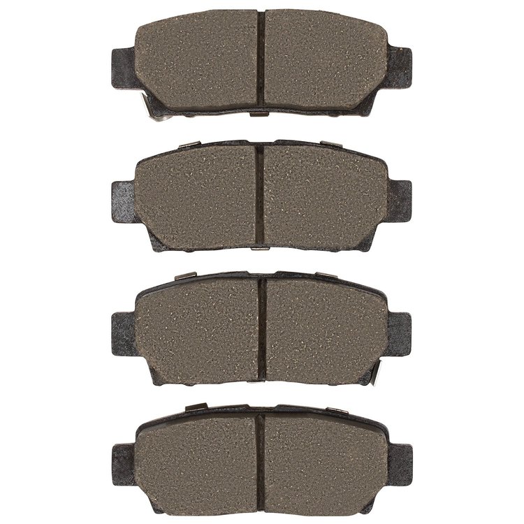 Semi-Metallic Brake Pads, 1995-1999 Lexus/Toyota/Scion, Position: Rear