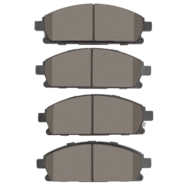 Semi-Metallic Brake Pads, 1996-2017 Fits Multiple Makes/Models, Position: Front