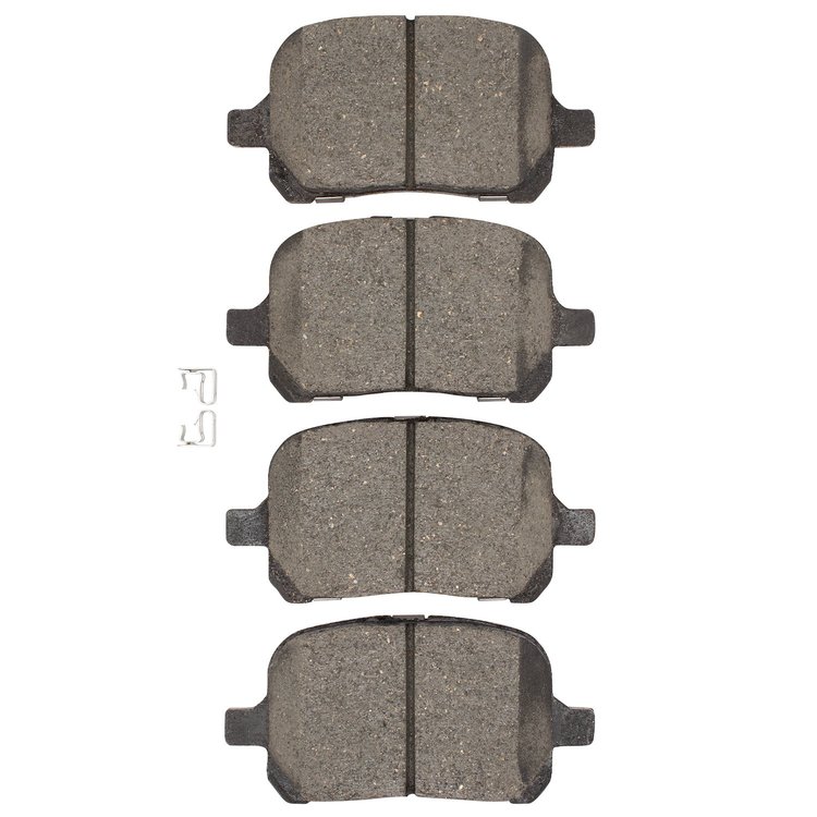 Semi-Metallic Brake Pads, 1997-2004 Lexus/Toyota/Scion, Position: Front