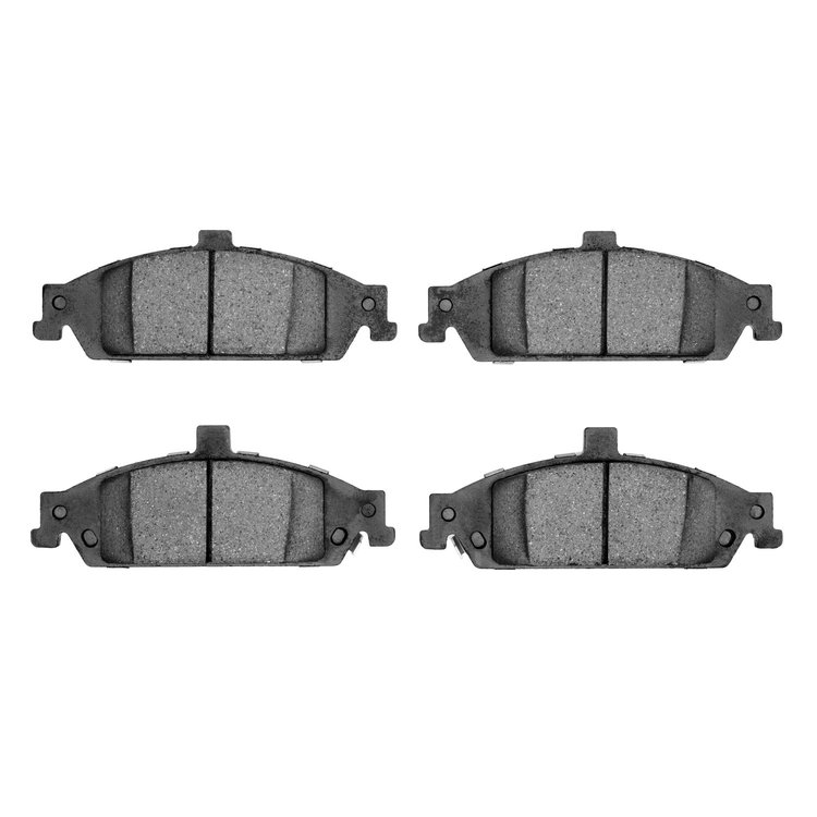 Semi-Metallic Brake Pads, 1997-2005 GM, Position: Front