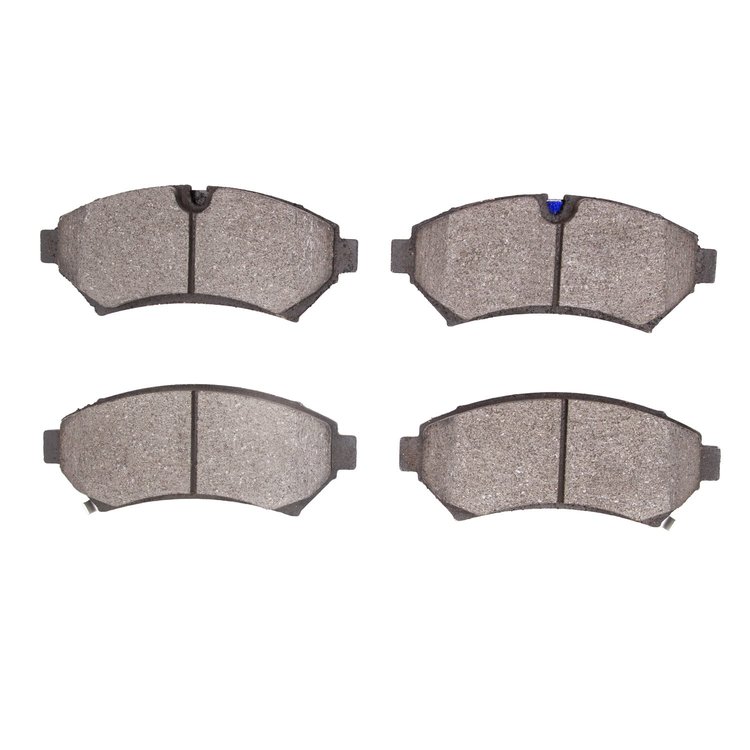 Semi-Metallic Brake Pads, 1998-2003 GM, Position: Front
