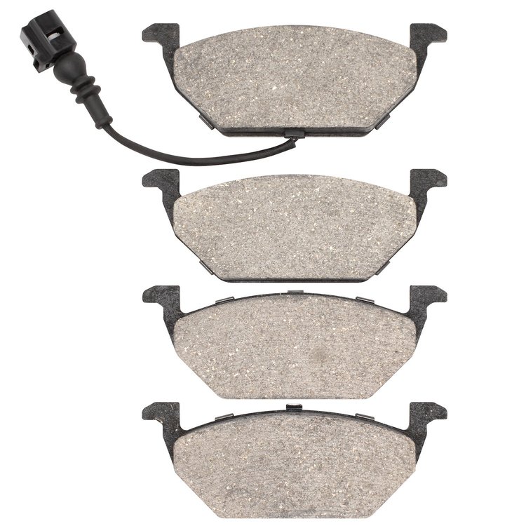 Semi-Metallic Brake Pads, 1999-2010 Audi/Porsche/Volkswagen, Position: Front