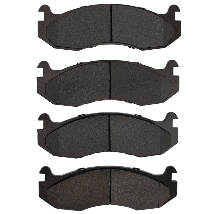 Semi-Metallic Brake Pads, 1996-2006 GM, Position: Front