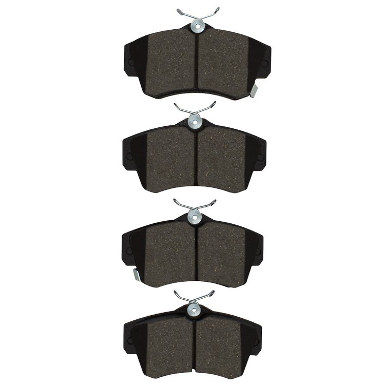 Semi-Metallic Brake Pads, 2001-2010 Mopar, Position: Front