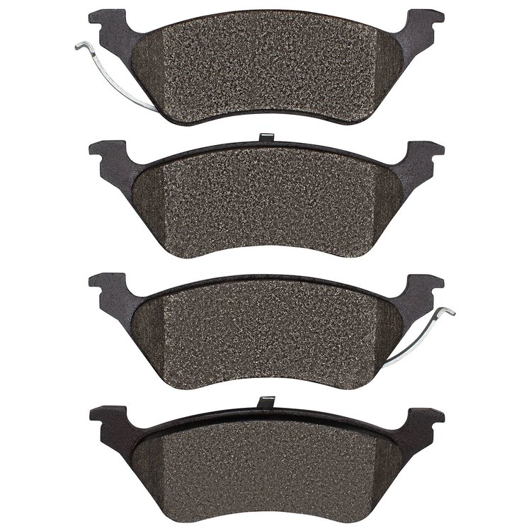 Semi-Metallic Brake Pads, 2001-2007 Mopar, Position: Rear