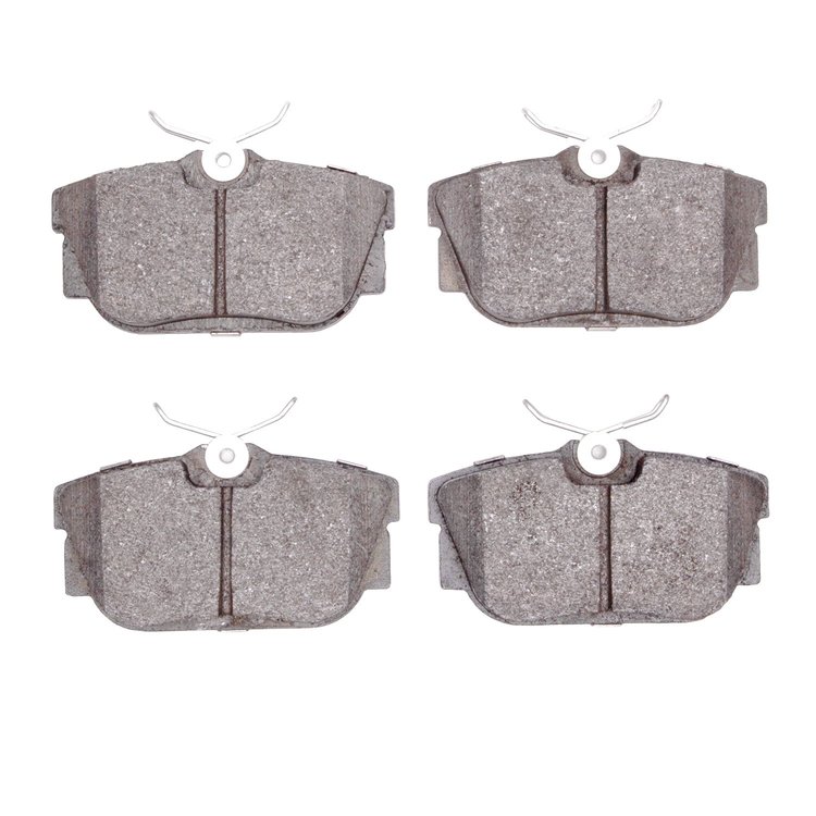Semi-Metallic Brake Pads, 1999-1999 Audi/Porsche/Volkswagen, Position: Rear