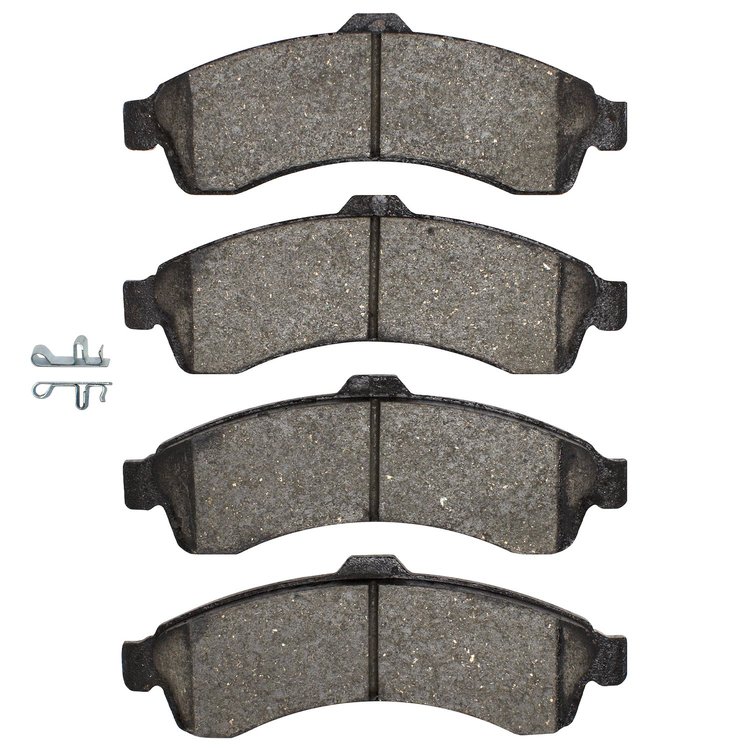 Semi-Metallic Brake Pads, 2002-2005 GM, Position: Front