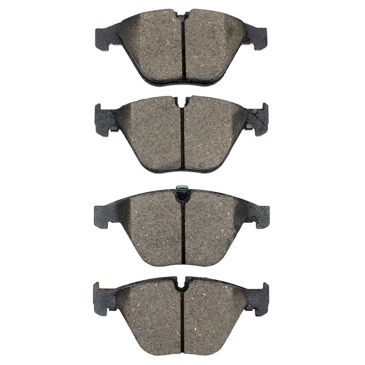 Semi-Metallic Brake Pads, 2002-2013 BMW, Position: Front