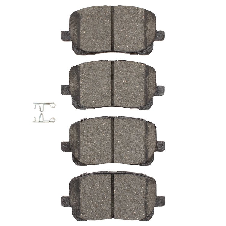 Semi-Metallic Brake Pads, 2003-2008 Fits Multiple Makes/Models, Position: Front