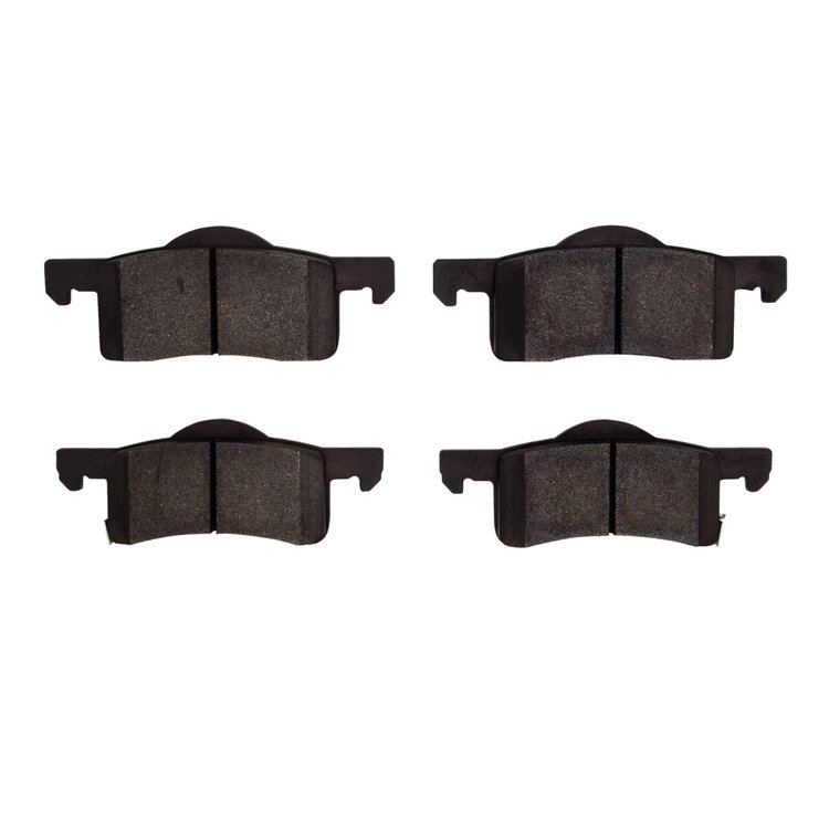 Semi-Metallic Brake Pads, 2002-2006 Ford/Lincoln/Mercury/Mazda, Position: Rear