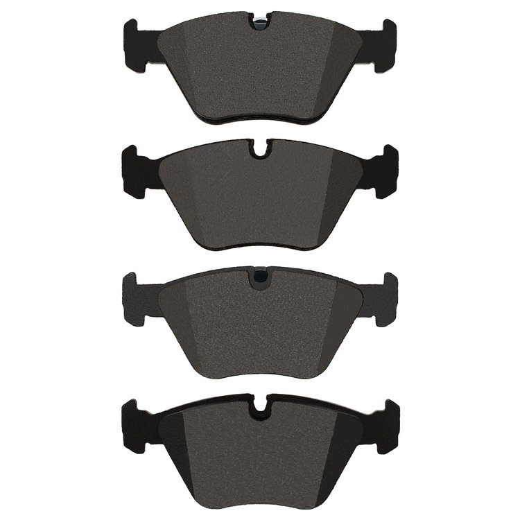 Semi-Metallic Brake Pads, 2001-2010 BMW, Position: Front