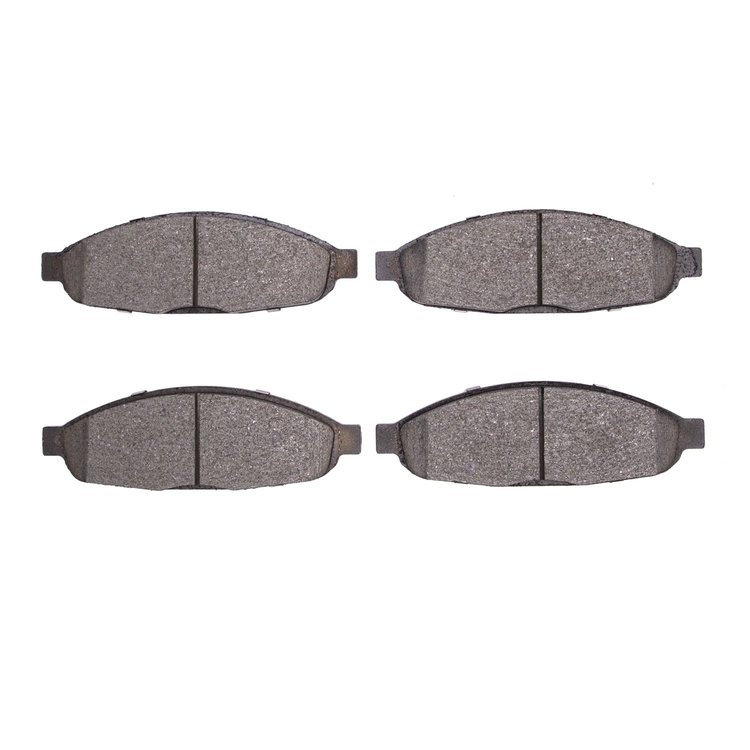 Semi-Metallic Brake Pads, 2004-2008 Mopar, Position: Front