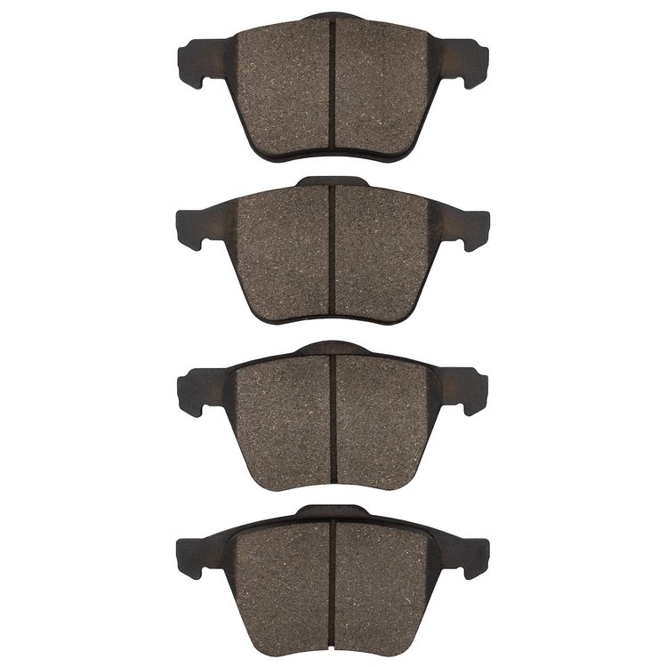 Semi-Metallic Brake Pads, 2003-2009 Volvo, Position: Front