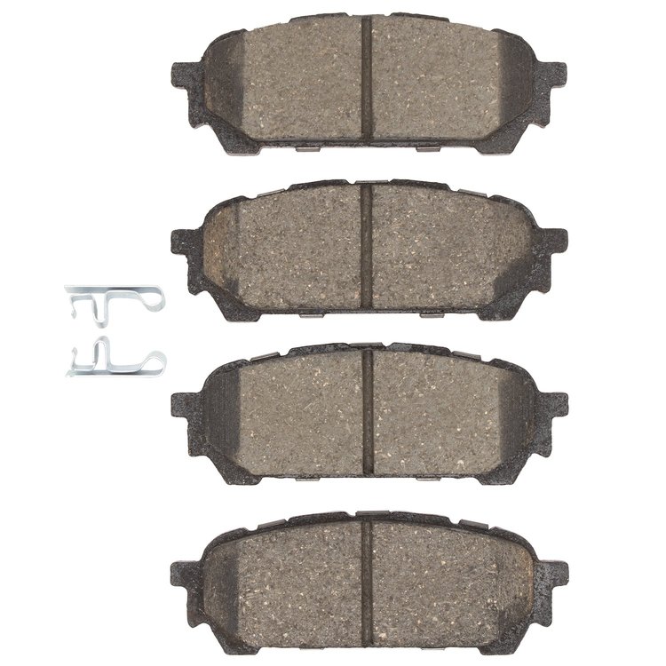 Semi-Metallic Brake Pads, 2003-2008 Fits Multiple Makes/Models, Position: Rear