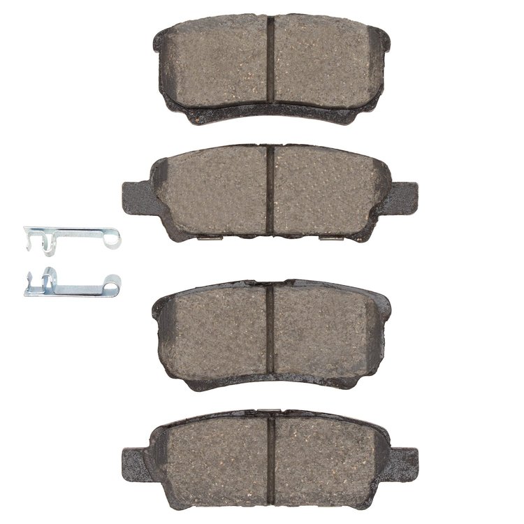 Semi-Metallic Brake Pads, 2004-2017 Fits Multiple Makes/Models, Position: Rear
