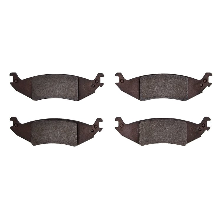 Semi-Metallic Brake Pads, 2004-2006 Ford/Lincoln/Mercury/Mazda, Position: Rear