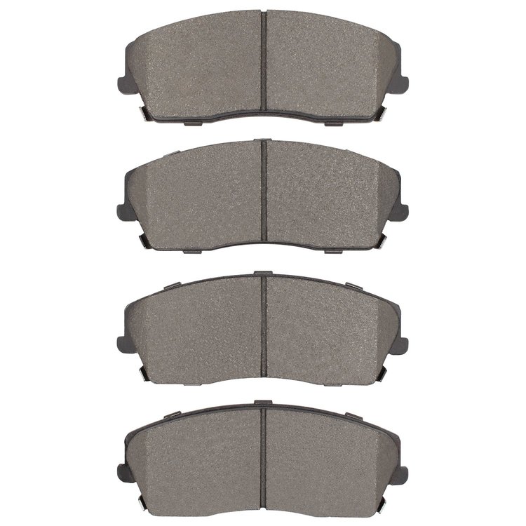 Semi-Metallic Brake Pads, Fits Select Mopar, Position: Front