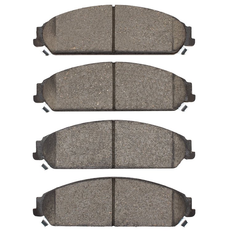 Semi-Metallic Brake Pads, Fits Select Mopar, Position: Front