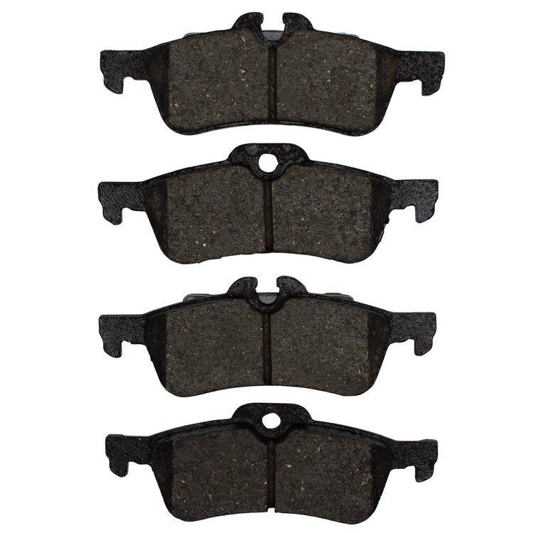 Semi-Metallic Brake Pads, 2002-2008 Mini, Position: Rear