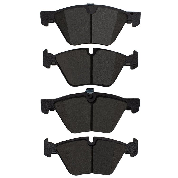 Semi-Metallic Brake Pads, 2006-2016 BMW, Position: Front