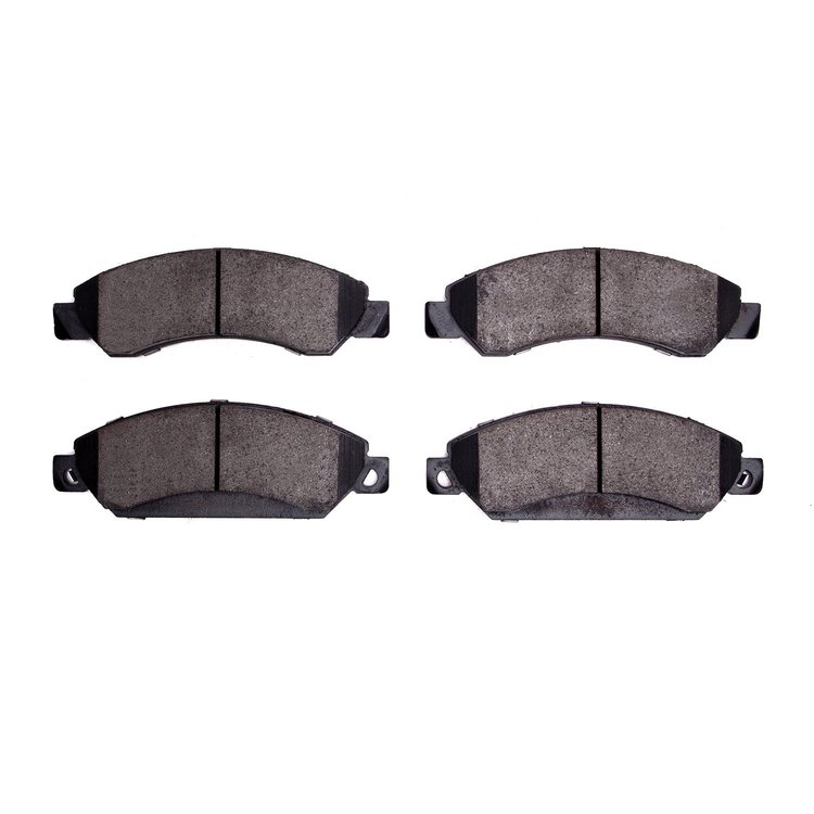 Semi-Metallic Brake Pads, 2005-2008 GM, Position: Front