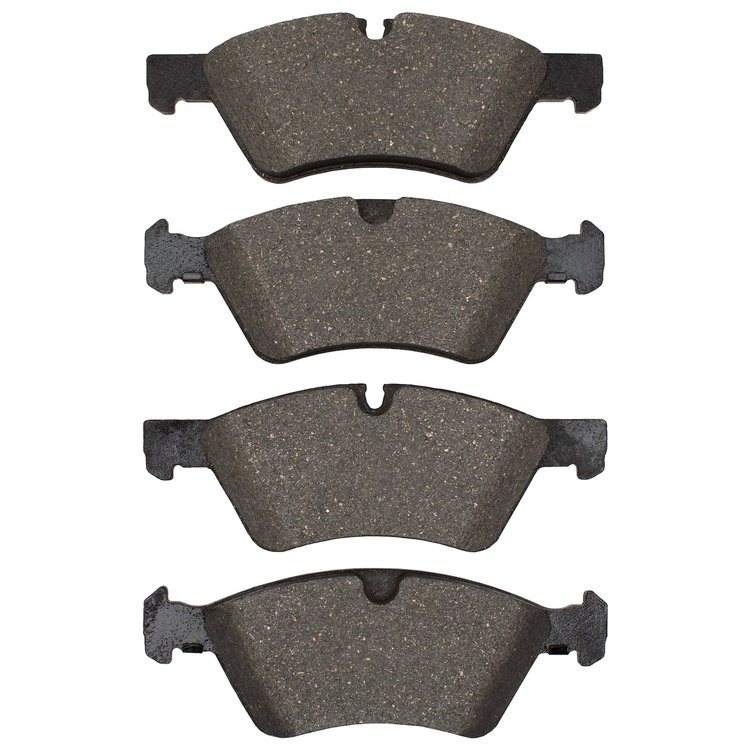 Semi-Metallic Brake Pads, 2005-2012 Mercedes-Benz, Position: Front