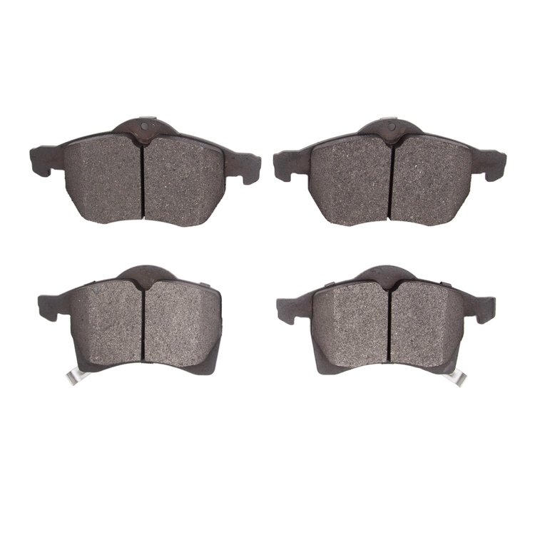 Semi-Metallic Brake Pads, 2002-2008 GM, Position: Front