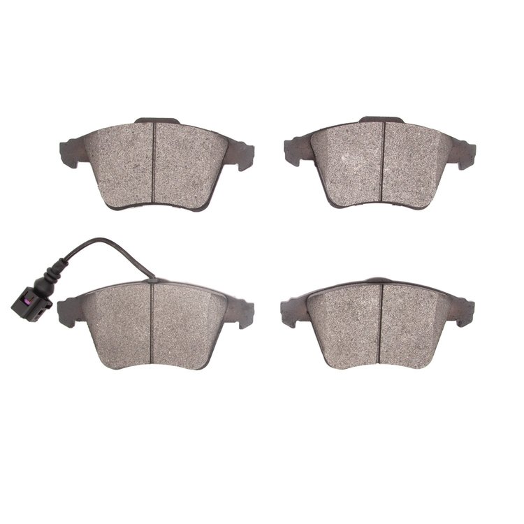 Semi-Metallic Brake Pads, 2010-2015 Audi/Porsche/Volkswagen, Position: Front