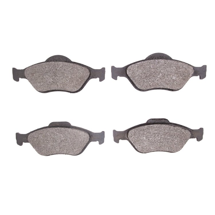 Semi-Metallic Brake Pads, 2004-2015 Ford/Lincoln/Mercury/Mazda, Position: Front