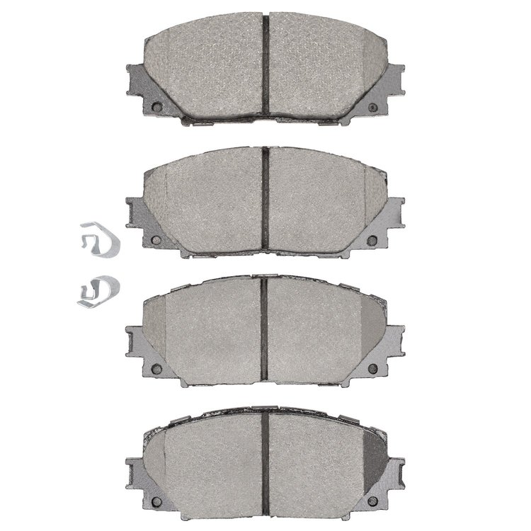 Semi-Metallic Brake Pads, 2006-2019 Lexus/Toyota/Scion, Position: Front
