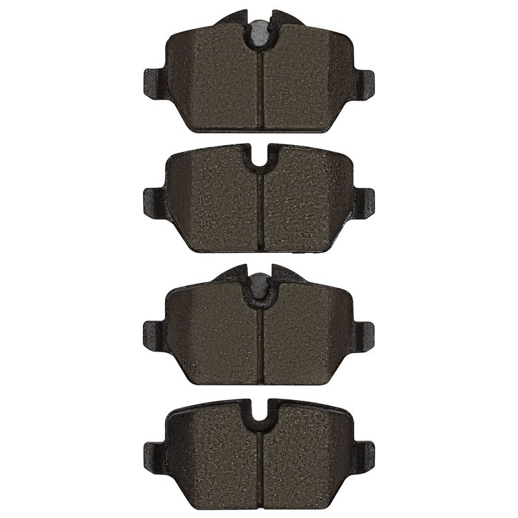 Semi-Metallic Brake Pads, 2005-2016 Fits Multiple Makes/Models, Position: Rear