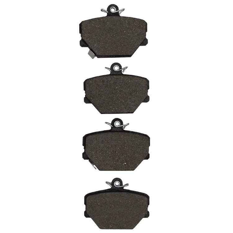 Semi-Metallic Brake Pads, 2005-2016 Smart, Position: Front